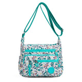 Women Shoulder Bag Multi-layer Messenger Bag Nylon Travel CrossBody Bag 8 colors