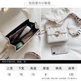 Single Shoulder Messenger Bag Women Wild Casual Square Female Bag