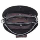 Retro Casual Bucket Bag Women One-shoulder Messenger Bag