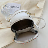 Sweet Lace Round Handbag Women Crossbody Bags