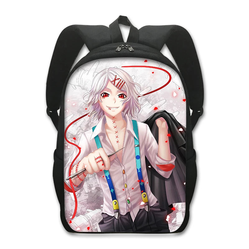 Tokyo Ghoul Backpack Travel Shoulder Bag Students Boys Girls Mochila Schoolbag