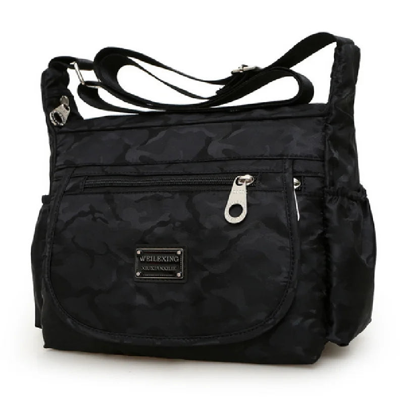 Waterproof Cloth Crossbody Bag Shoulder Bag Travel Messenger Bag