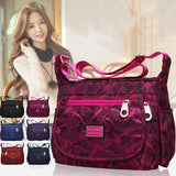 Waterproof Cloth Crossbody Bag Shoulder Bag Travel Messenger Bag