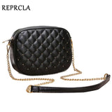 Rivet Chain Strap Crossbody Bags For Women