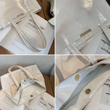 Vintage PU Leather Handbags Large Capacity Shoulder Bags