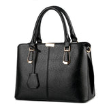 Hot Women PU Leather Handbags Tote Hobos Ladies Shoulder Bags Bolsa Feminina