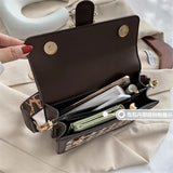 Retro Woolen Square Bag Crossbody Messenger Bag
