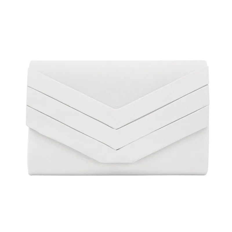 Women Wedding Ladies Party Prom Evening Clutch Purse Hand Bag Europe Solid