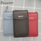 Women's Wallet Shoulder Bag Phone Pocket Long Female Wallets Clutch