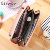 Women's Wallet Shoulder Bag Phone Pocket Long Female Wallets Clutch