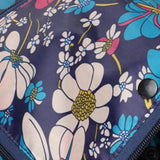 Flower Print Waterproof Backpack Handbag for Shopping
