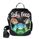 Sally Face Lunch Bag Insulated Teenage Boy Girl Food Picnic Shoulder B