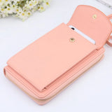 Metal Opening Crossbody Bag Women Mini PU Leather Shoulder Messenger Bag