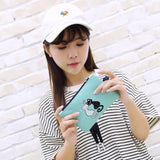 Teen Cat Print Backpack Set Unisex School Bags Pencil Case