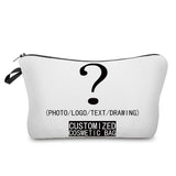 Animal Series Cat Dog Print Makeup Pouch Portable Cosmetic Bags