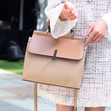 Atmospheric Contrast Tote Bag Women's Large-capacity Messenger Bag