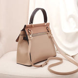 Atmospheric Contrast Tote Bag Women's Large-capacity Messenger Bag