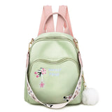 Women Ethnic Style Oxford Cloth Backpack Small Fresh Embroidery