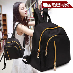Nylon Cloth Ladies Backpack Casual Small Bag