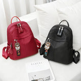 Women's Oxford Cloth Large Capacity Schoolbag Backpack