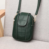 Women's One Shoulder Crossbody Phone Bag Vertical Mini Bag
