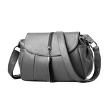 Women's Shoulder Bag Large Capacity Soft Leather Messenger Bag
