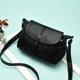 Women's Shoulder Bag Large Capacity Soft Leather Messenger Bag