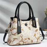 Printed Women's Handbags Large Capacity Messenger Bags