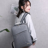 Canvas Zipper Backpack Large Capacity Multifunctional Bag