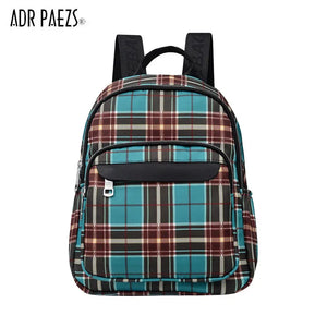 Ribbon Fun Printing Women Backpack Lightweight Waterproof Knapsack