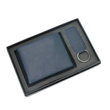 Letters Leather Men Wallet Bifold Money Wallet Gift set
