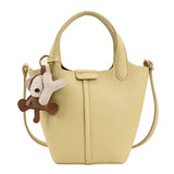 Vegetable Basket Women Bag All-match Shoulder Messenger Bucket Bag