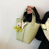 Vegetable Basket Women Bag All-match Shoulder Messenger Bucket Bag