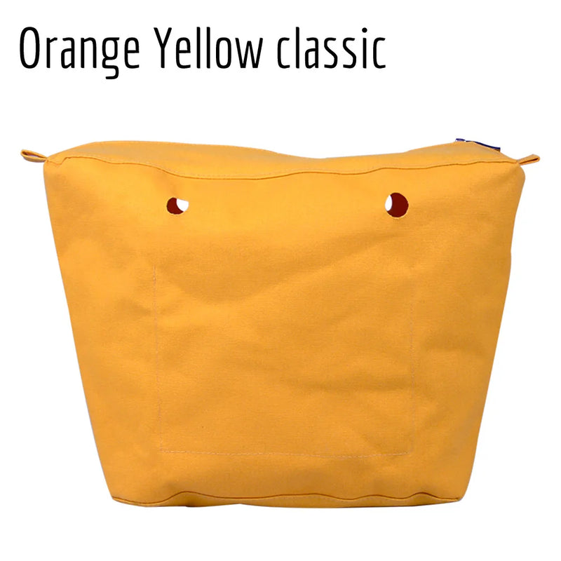 Inner Organizer Zipper-Up Pocket for Classic Mini O Bag