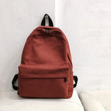 Large Capacity Canvas Backpack for Girls -B5