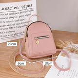 Mini Backpack Crossbody Shoulder Bag Women Girl