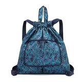 Printed Drawstring Backpack for Outdoor Activity