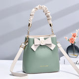 Net Red Small Bag Women Niche Bow Bucket Bag Women's Bag