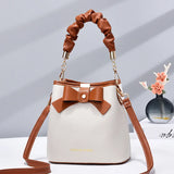 Net Red Small Bag Women Niche Bow Bucket Bag Women's Bag