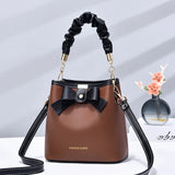 Net Red Small Bag Women Niche Bow Bucket Bag Women's Bag