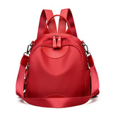 Nylon Bag Women's Leisure Backpack Large Capacity Travel Schoolbag