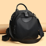 Nylon Bag Women's Leisure Backpack Large Capacity Travel Schoolbag
