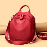 Nylon Bag Women's Leisure Backpack Large Capacity Travel Schoolbag
