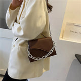 PU Leather Crossbody Bag Solid Shoulder Handbags Small Travel Handbags