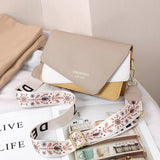 Women's Small Square Bag Net Red One-shoulder Cross Bag