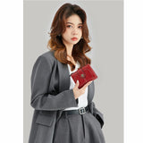 Hollow Out Women Wallet Short Style PU Leather Ladies Purse