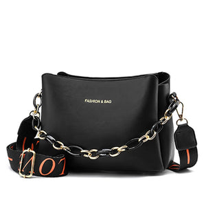 Women's Summer One-shoulder Texture Messenger Bag