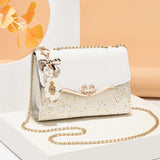 Summer Texture Chain Bag Women Shoulder Messenger Bag