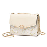 Summer Texture Chain Bag Women Shoulder Messenger Bag