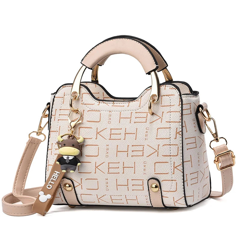Small Shoulder Bag Women Portable Cross Bag Letter Print